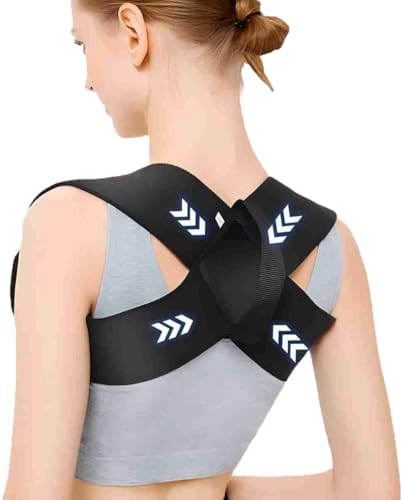 Back Posture Corrector for Women & Men, Kyphosis Relief, Spine Support Brace, Upper Back & Shoulder Alignment, Comfortable & Breathable, Easy to Use by iStabo
