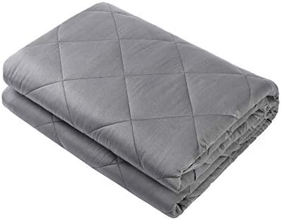 HYPNOSER Weighted Blanket Adult Queen Size (15 lbs 60"x80") | Diamond Heavy Blanket with Glass Beads - Image 7