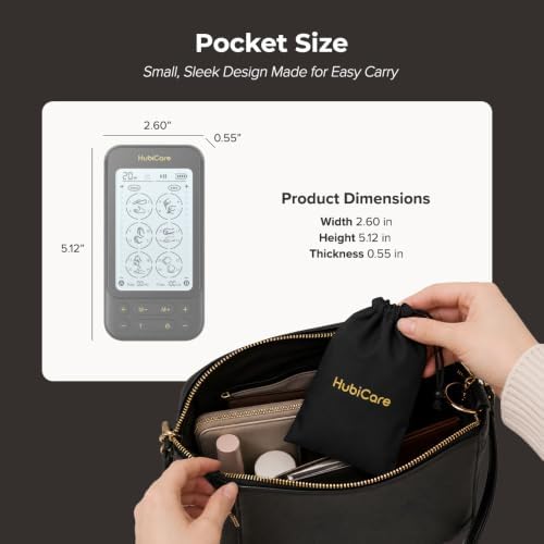 3-in-1 Precision TENS Unit Muscle Stimulator, Rechargeable Dual Channel TENS, EMS & Massage Machine, 24 Expertly Tuned Therapy Modes, 30 Smooth-Step Intensity Levels, 12 Electrode Pads - Image 6