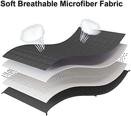 L'AGRATY Weighted Blanket - 40"x60" 7lbs Cooling Breathable Weighted Microfiber Material with Glass Beads Small Blanket for All-Season Summer Fall Winter Soft Thick - Image 5