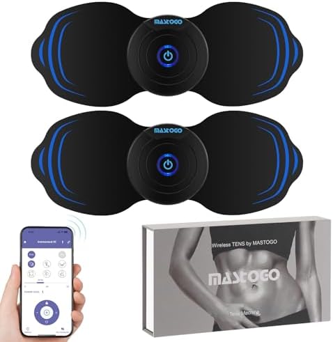 MASTOGO 12 Modes Wireless TENS Unit Muscle Stimulator for Pain Relief by MASTOGO