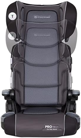 Baby Trend Protect 2-in-1 Folding Belt-Positioning Booster Seat, Grey Tech - Image 2