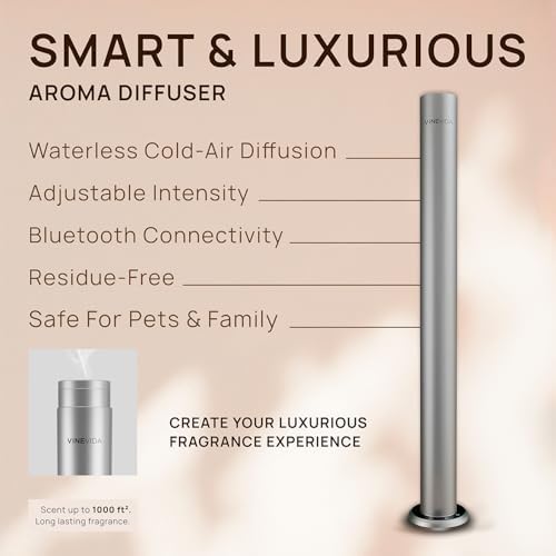 Aroma Diffuser V1 Skyline XL BT Silver - Image 3