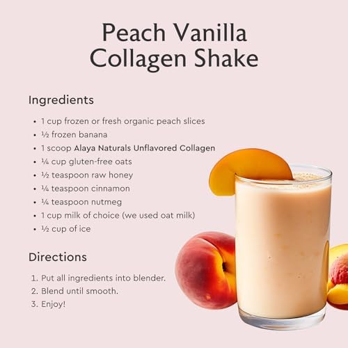 Alaya Multi Collagen Powder - Type I, II, III, V, X Hydrolyzed Collagen Peptides Protein Powder Supplement with MSM + GC (Unflavored) - NSF Certified - (40 Servings) - Image 6