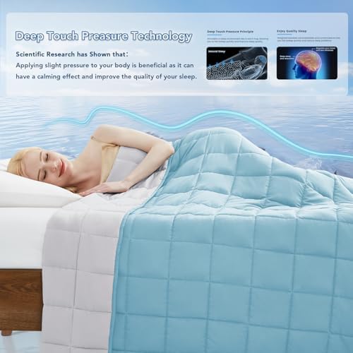 Topcee Weighted Blanket for Adults (15lbs 48"x72"), Minky Dots Heavy Blanket for Woman, Man Sleeping, Soft, Cozy and Cooling Weighted Throw Blankets, Machine Washable, Grey - Image 4