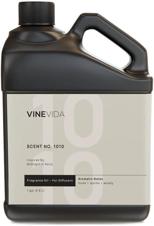 VINEVIDA (128oz) Hotel Fragrance Collection Diffuser Oil - Hotel Scents Diffusers for Home - Cold Air Diffuser Oil - Hotel Scent Essential Oil - Scent No.1010 Inspired by Hotel Costes by VINEVIDA