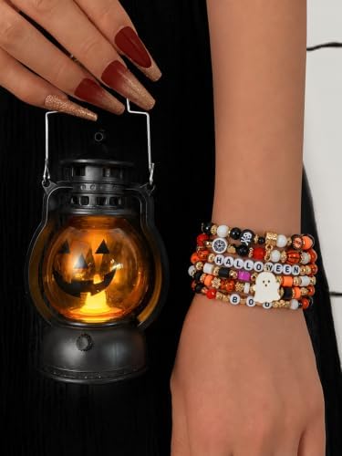 Halloween Gifts for Women Pumpkin Boo Basket with Ghost Cup Socks - Image 6