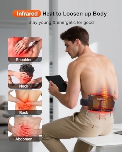 Infrared Red Light Therapy for Body, Red Light Therapy Pad with 660nm Redlight & 850nm Infrared Light Therapy Belt for Lower Back Neck Knee Feet - Image 4