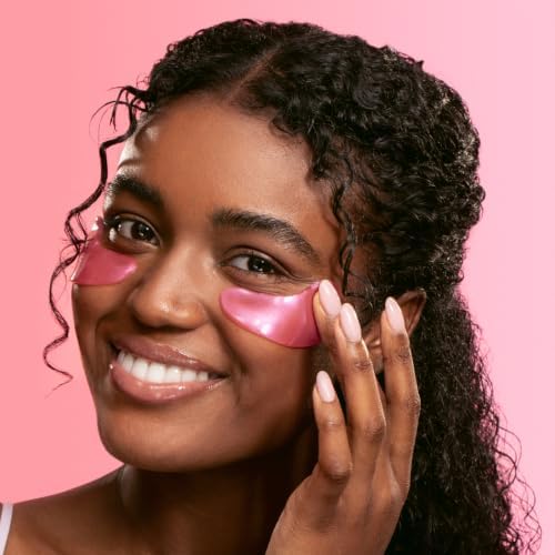 grace & stella Award Winning Under Eye Mask - Gifts for Women - Reduce Dark Circles, Puffy Eyes, Wrinkles, Under Eye Patches - Birthday, Bachelorette Party Favors - Vegan Self Care (24 Pairs, Pink) - Image 5