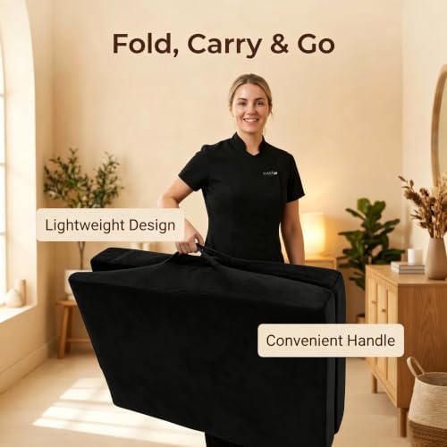 Lash Bed Topper,Ergonomic Massage Table Pad,Foldable,23.6"W *70"L - Image 5