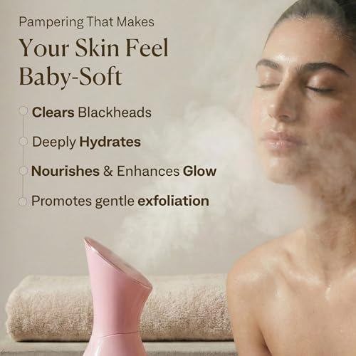 Facial Steamer Spa Kit with 17 Spa Tools for Complete At-Home Facial - Image 5