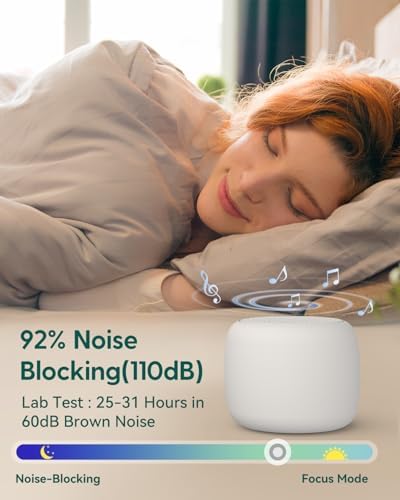 Babelio Pocket Mini Portable White Noise Machine for Travel, 2 Pack - Image 3