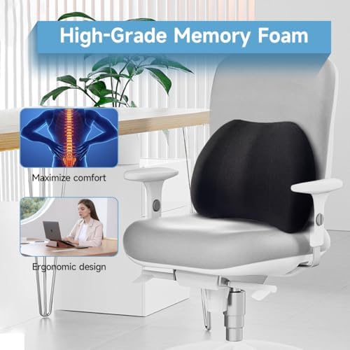 Really Plush Lumbar Support Pillow for Car Seat, Lower Back Support Pillow - Image 3