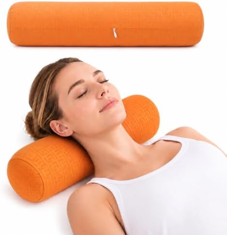 Neck Roll Pillow, Cervical Neck Pillow Bolster Pillow for Sleeping by AntiCellulite