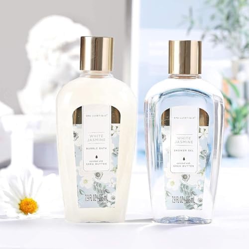 Spa Luxetique Gift Basket for Women,12pcs Jasmine Relaxing Gifts for Women - Image 3