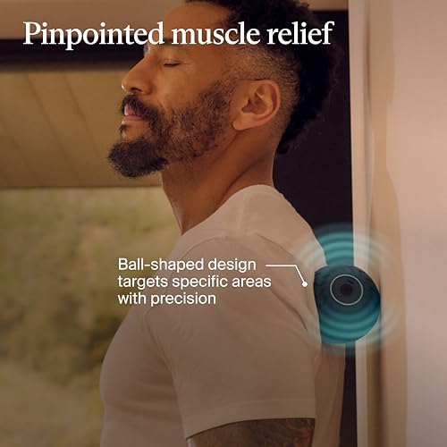 Therabody WaveSolo - Handheld Bluetooth Enabled Massage Device, Ultra Portable Vibration Therapy Ball w/QuietRoll Technology & 3 Customizable Vibration Frequencies - Image 2