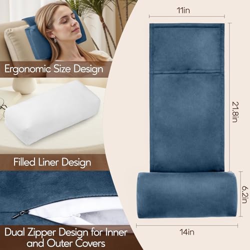 Neck Pillow for Recliner Chair, Adjustable Recliner Pillow for Headrest - Image 4