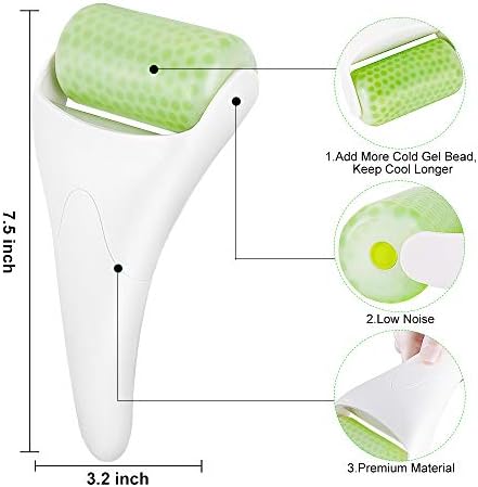 Ice Roller for Face & Eye Puffiness Migraine Relief, Ice Face Rollers for Women Facial Massager, Minor Injury, Headaches Relief, Anti Wrinkle Skin Care Product - Image 5