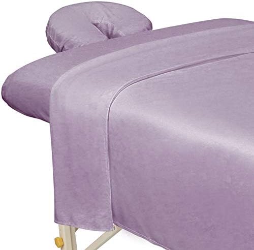 ForPro Premium Microfiber 3-Piece Massage Sheet Set, Lavender by ForProProfessionalCollection