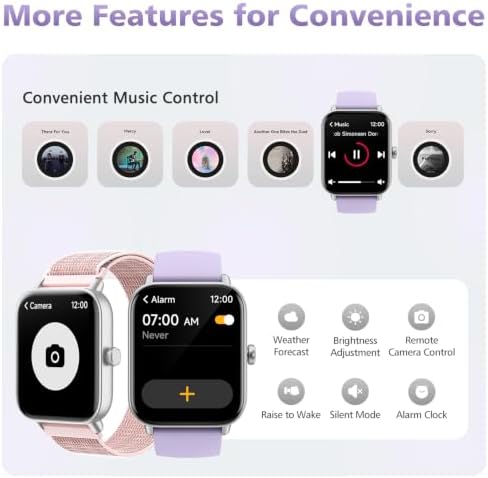 Smart Watch for Android Phones & iPhones, Fitness Watches for Women Men - Image 7
