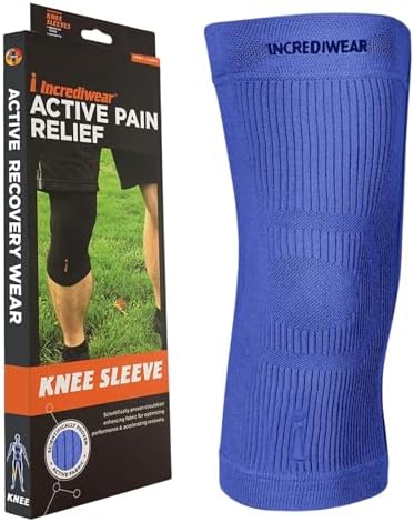 Incrediwear Knee Sleeve – Knee Braces for Knee Pain, Joint Pain Relief, Swelling, Inflammation Relief, and Circulation, Knee Support for Women and Men by Incrediwear