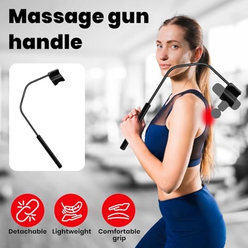 HEYCHY Massage Gun Holder for Back, Compatible with Most Super Mini Massage Guns, for Hard to Reach Areas (Works with Cute X1-Green-LW) - Image 2