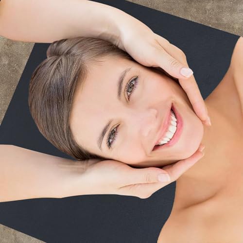 Lash Bed Foam Topper for Massage, 73x29x2 Inch Black Memory Foam Mattress With Removable Cover, Non-Slip Elastic Bands (Bed Not Included), for Beauty - Image 3