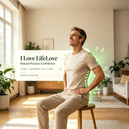 LifeLove Adjustable Posture Support Brace for Upper Back & Shoulders, Fits Height Under 200cm & Waist Under 120cm - Image 4