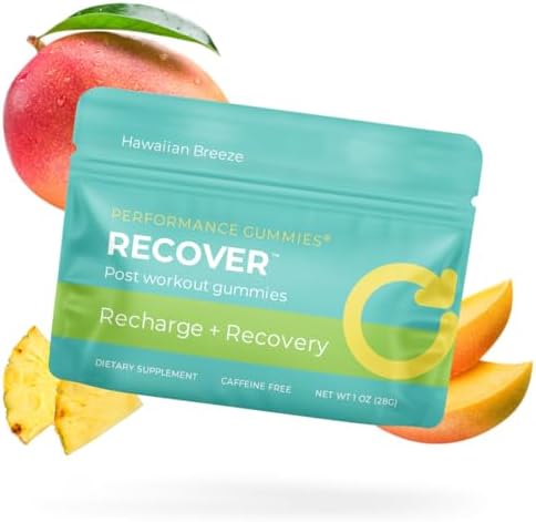SGC Recover Post-Workout Gummies, Hawaiian Breeze, 12-Pack by SeattleGummyCompany