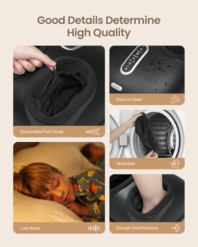 RENPHO Shiatsu Foot Massager with Heat & Remote, At-Home Foot Relaxation - Image 6