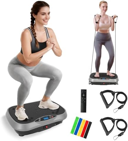 Vibration Plate Exercise Machine for Whole Body Lymphatic Drainage by Furfast
