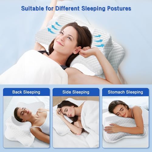 Pain Relief Cervical Pillow for Neck Support, Adjustable Ergonomic Pillow - Image 3