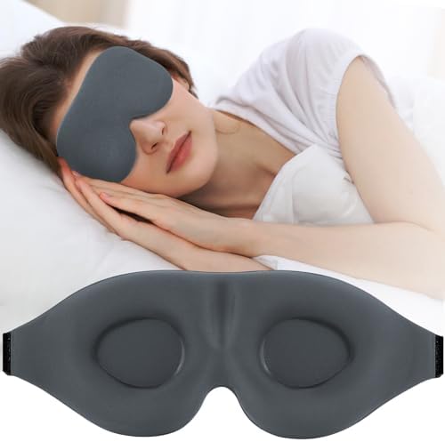 ZGGCD Sleep Mask for Side Sleeper, Light Blocking Eye Mask for Women Men by ZGGCD