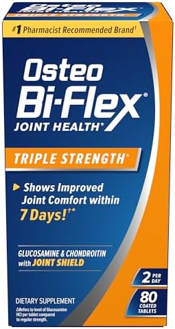 Osteo Bi-Flex Triple Strength Glucosamine Chondroitin Supplement by OsteoBi-Flex