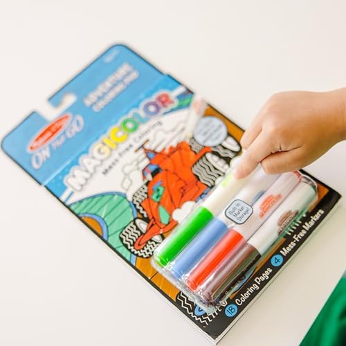 Melissa & Doug On The Go Magicolor Coloring Pad: Adventure - 18 Coloring Pages and 4 Markers - Image 7