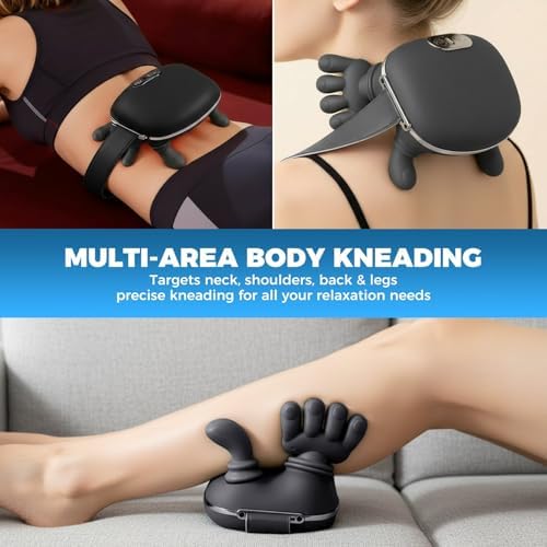 Shoulder & Neck Massager with Heat, 4D Bionic Kneading Deep Tissue Massage - Image 5