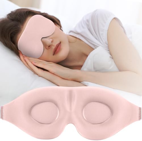 ZGGCD Sleep Mask for Side Sleeper, Light Blocking Eye Mask for Women Men by ZGGCD