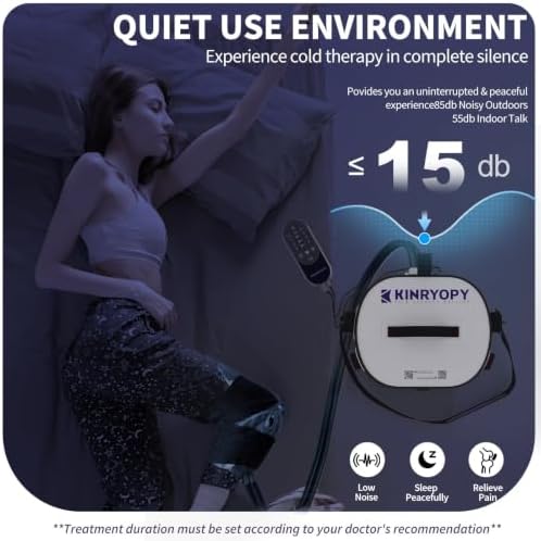 Cold Therapy Machine for Knee with Programmable Timer & Quiet Pump - Image 4