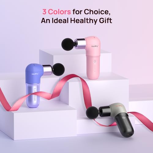 HEYCHY Mini Massage Gun, Deep Tissue Portable Percussion Muscle Massager - Image 6