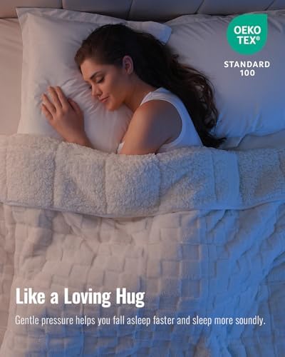 Uttermara Weighted Blankets for Adults Queen Size, 15lbs 60x80 inches - Image 2