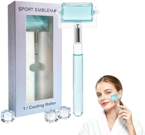 Ice Roller for Face and Eye Reduce Puffiness & Soothe Skin by SportEmblema