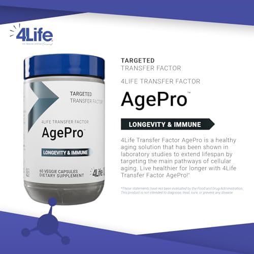 4Life Transfer Factor AgePro Healthy Aging Supplement with NMN, 60 Capsules - Image 3