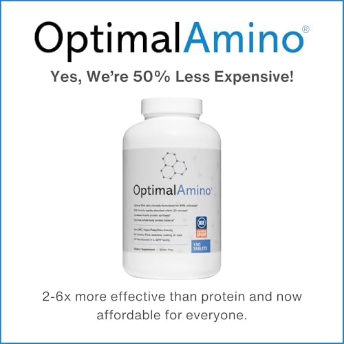OptimalAmino | Essential Amino Acid Tablets | 150 Count - Image 7