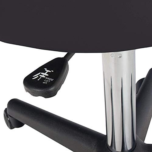 EARTHLITE Pneumatic Massage Salon Drafting Stool - No Leaking (vs. Hydraulic), Adjustable, Rolling, CFC-Free / Medical Spa Facial Chair - Image 5