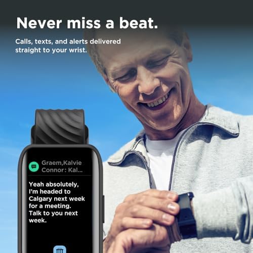 Motorola Moto 40 Bluetooth Smartwatch -10 Days Battery Life, Google Fit Integration, 1.5'' Crystal Clear Display, Heart Tracking, in-Depth Sleep Tracking, iOS and Android Compatible - Rose Gold - Image 4