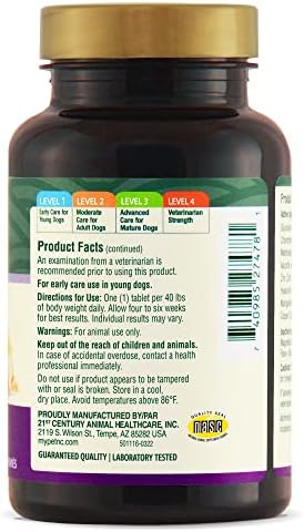 PetNC Level-1 Hip & Joint Chewables for Younger Dogs, Liver, 60 Count - Image 3