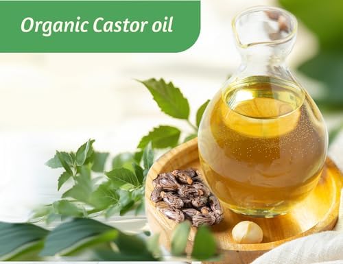 RAJOSEE Castor Oil Roll on in Glass Bottle, Certified Organic Castor Oil Roller for Body Hair Skin Lip Eyebrow Pure Organic Cold Pressed Essential Oil - 1fl.oz - Image 5