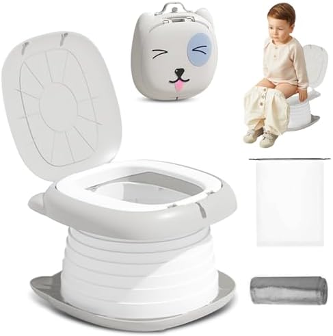 Travel Potty for Toddlers, Portable Foldable Toilet Training Seat by Yszawmx