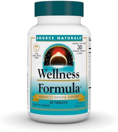 Source Naturals Wellness Formula, Advanced Immune Support - 45 Tablets by SourceNaturals