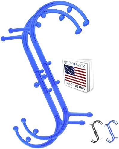 Body Back Buddy Classic Back Massager & Neck Massager for Pain Relief, Blue by BodyBack